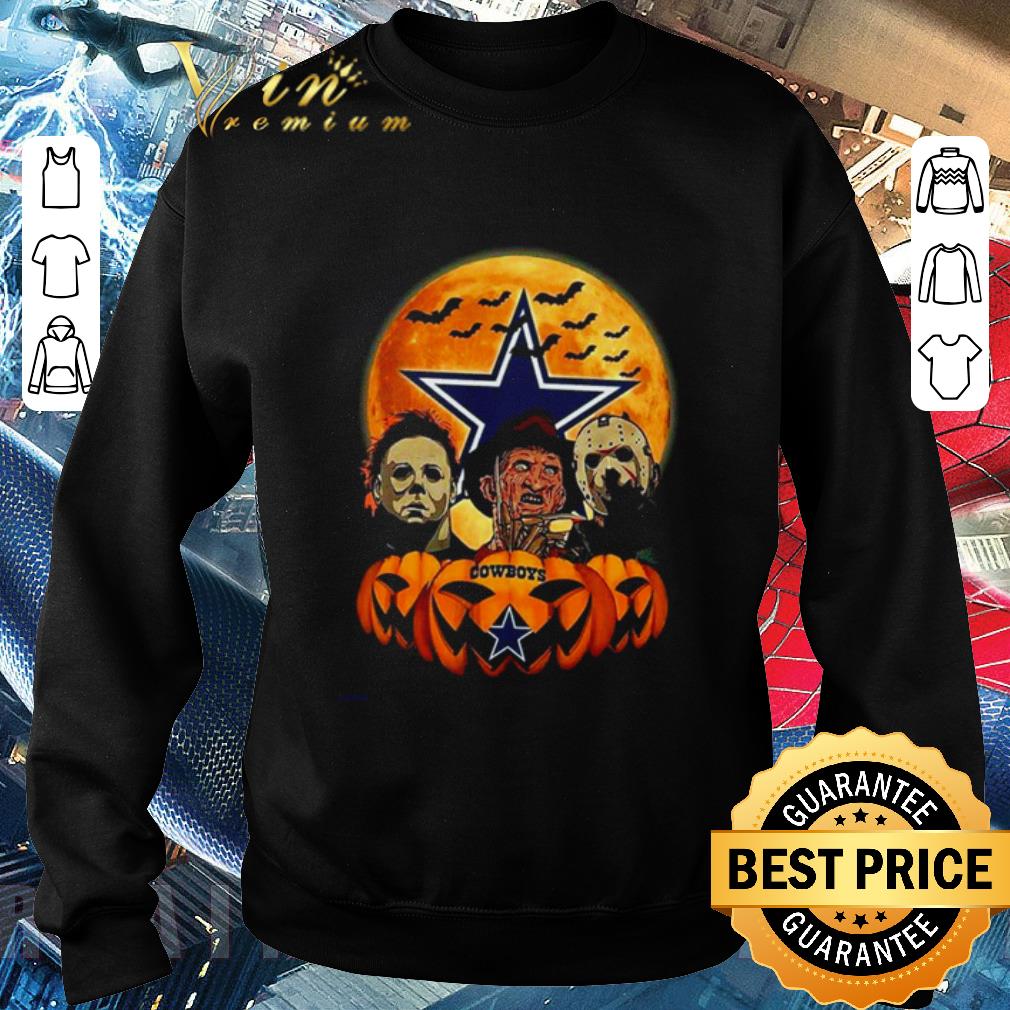 b70c3fb7 premium dallas cowboys michael myers freddy krueger and jason voorhees halloween shirt 4 - Premium Dallas Cowboys Michael Myers Freddy Krueger and Jason Voorhees Halloween shirt