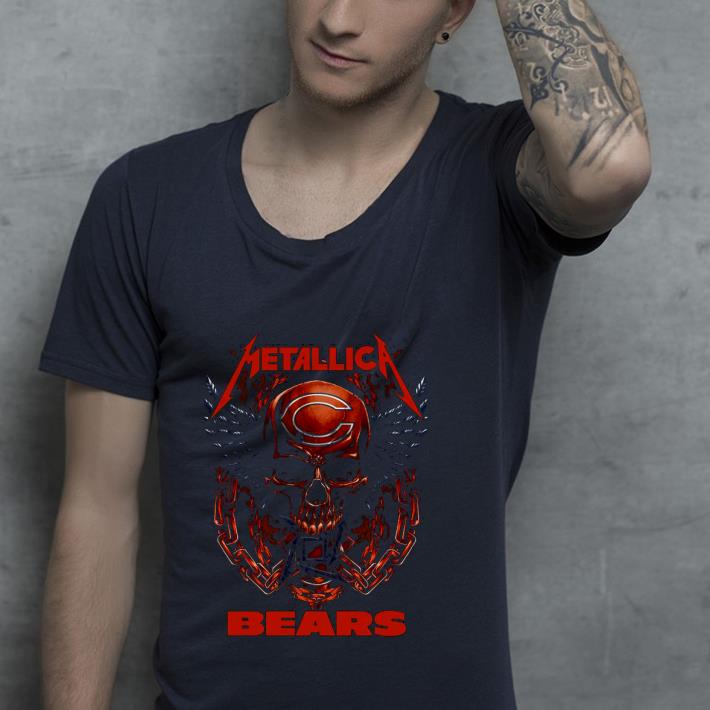 c184572a nice skull metallic bears shirt 4 - Nice Skull Metallic Bears Shirt
