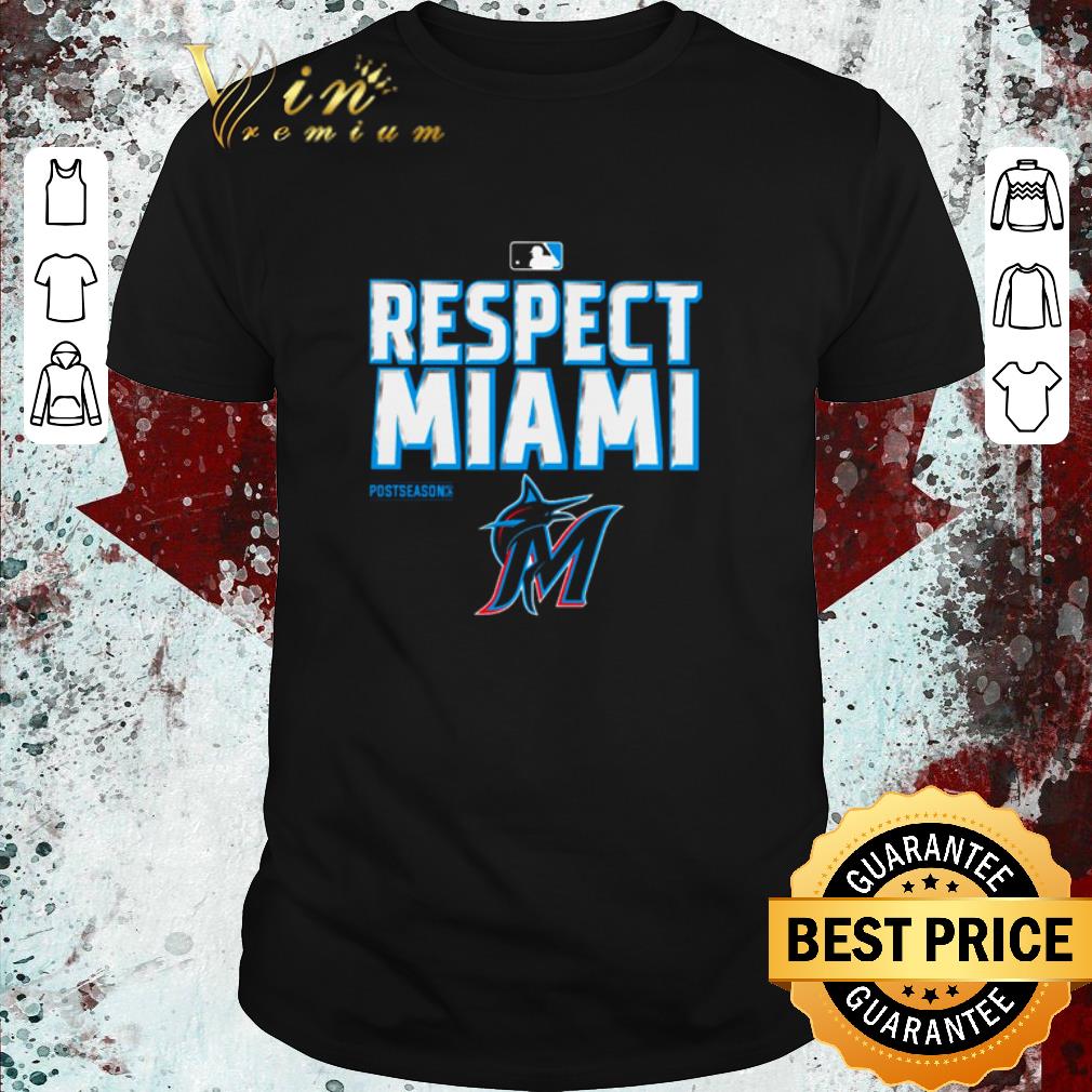 Official Respect Miami Marlins 2020 Postseason Locker Room shirt