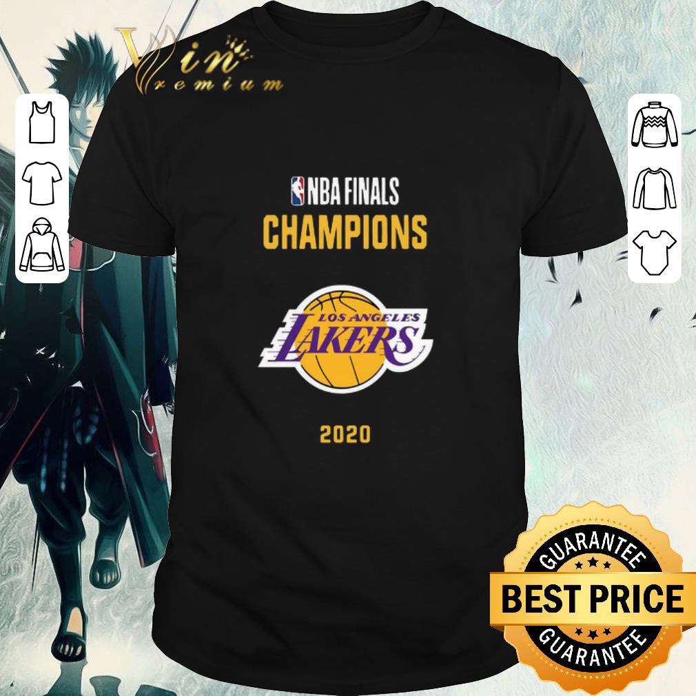 Awesome Nba Finals Champions Los Angeles Lakers 2020 shirt