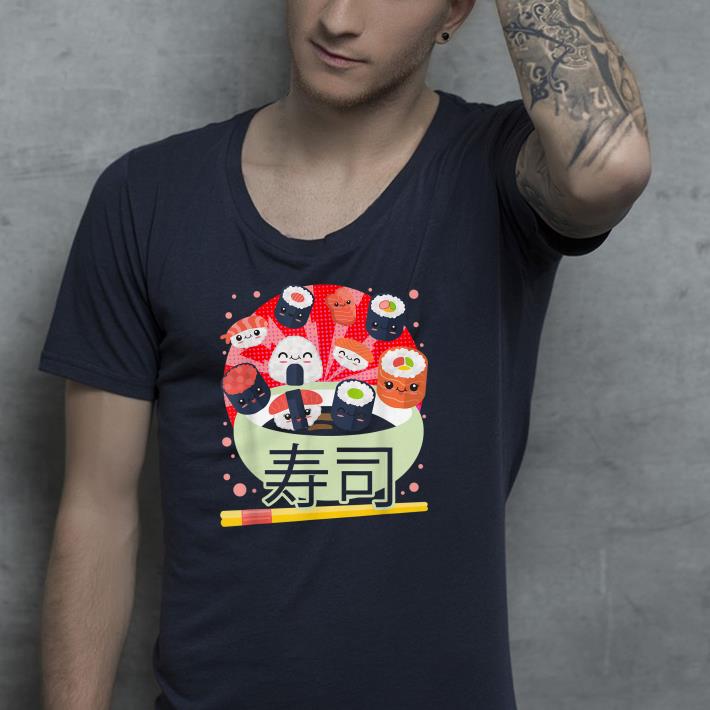 d2c50dce nice sushi kawaii cute japanese food shirt 4 - Nice Sushi Kawaii Cute Japanese Food Shirt