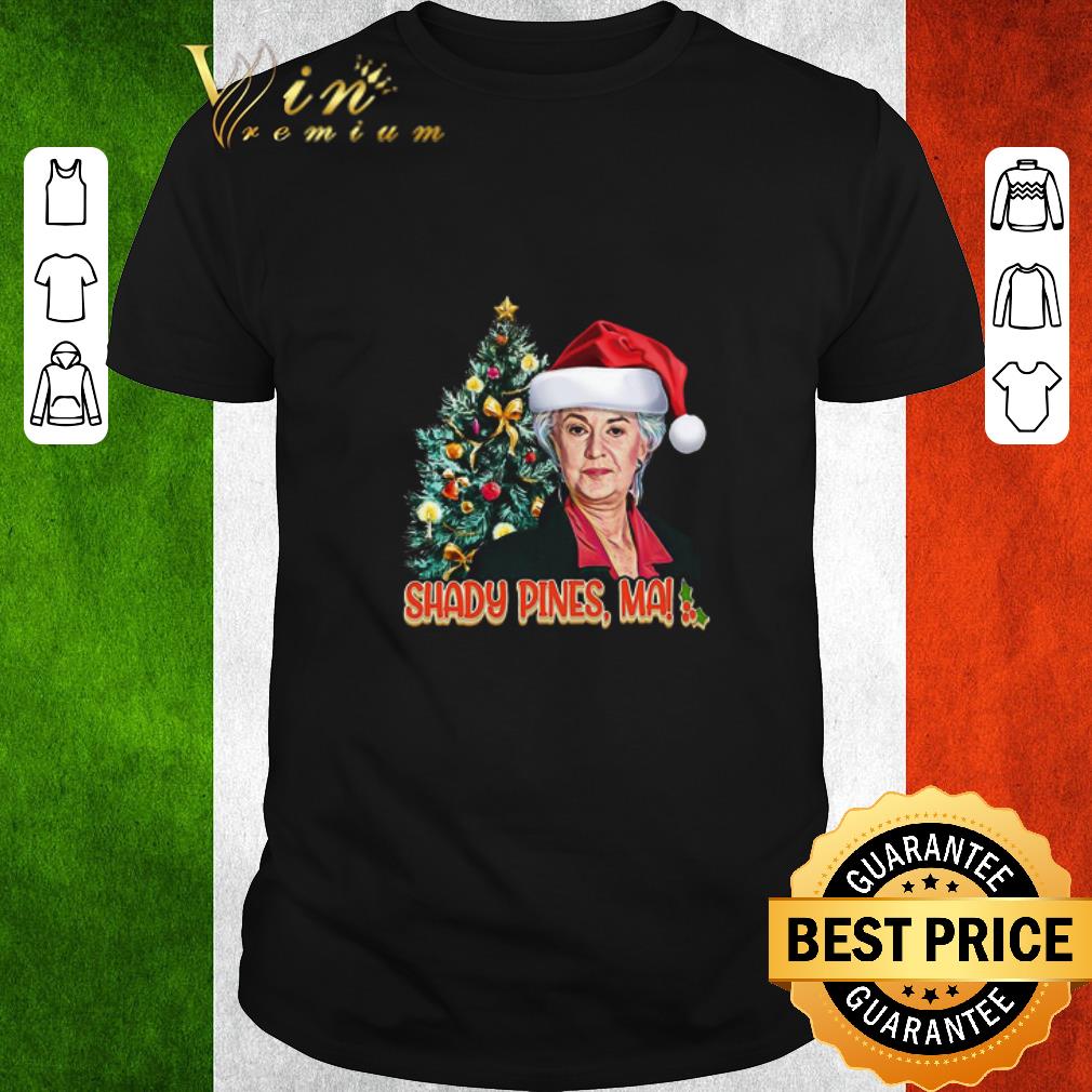 Official Golden Girl Dorothy Shady Pines Ma Merry Christmas Tree Sweater shirt