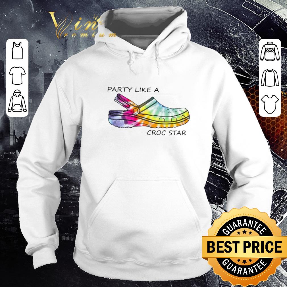 8dfabdf6 hot party like a croc star shirt 4 - Hot Party Like A Croc Star shirt
