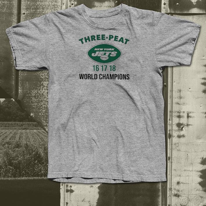 Nice Three peat New York Jets World Champions Shirt 8ff50dba nice three peat new york jets world champions shirt 4 - Nice Three peat New York Jets World Champions Shirt