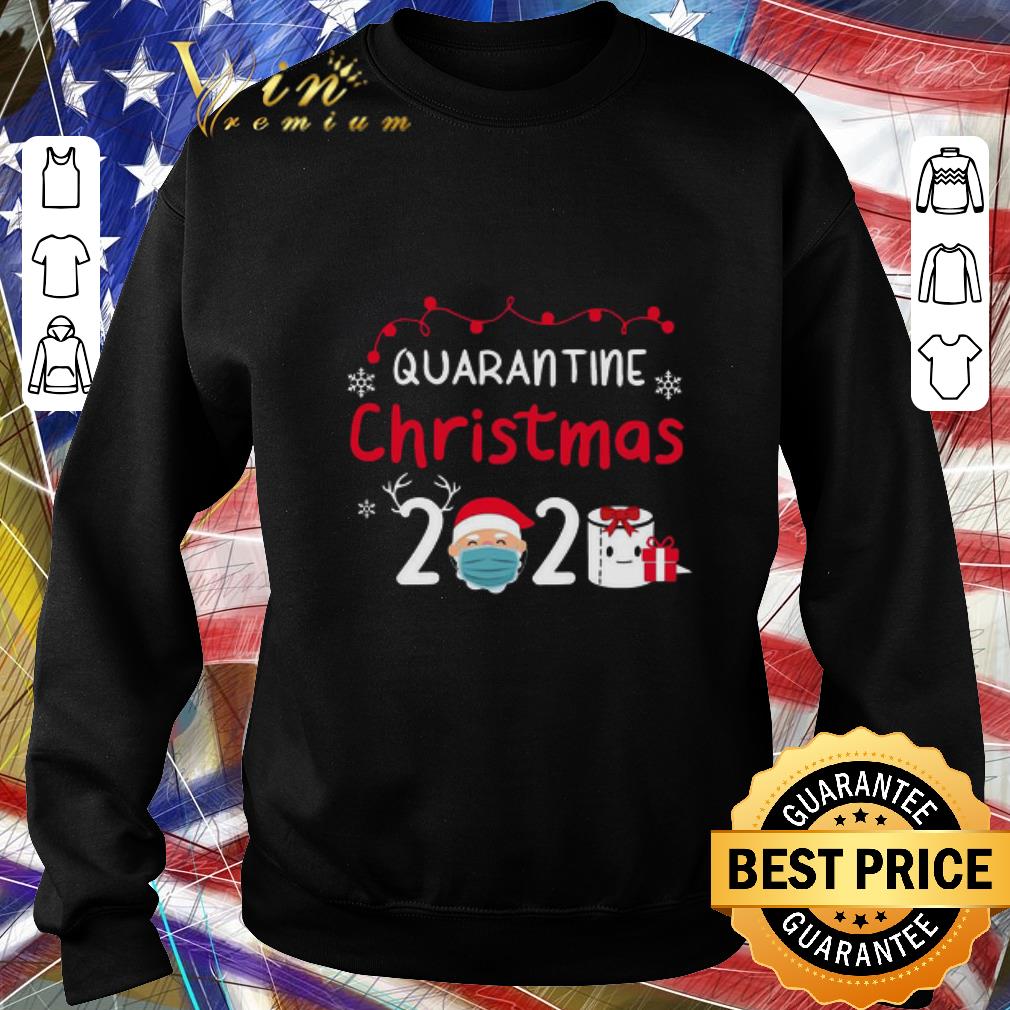 93c55a8d top quarantine christmas 2020 santa claus face mask toilet paper gift sweater shirt 4 - Top Quarantine Christmas 2020 Santa Claus Face Mask Toilet Paper Gift Sweater shirt