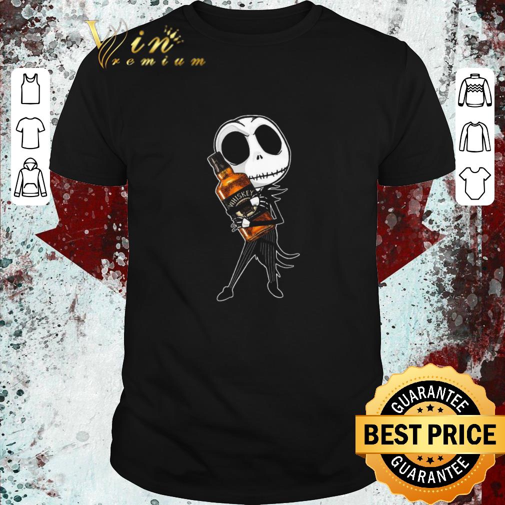 Top Jack Skellington Hug Whiskey shirt