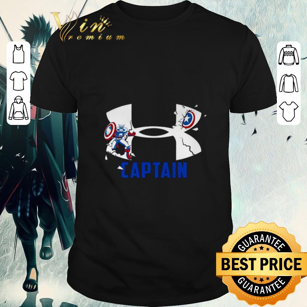 Official Captain America Under Armour Logo shirt