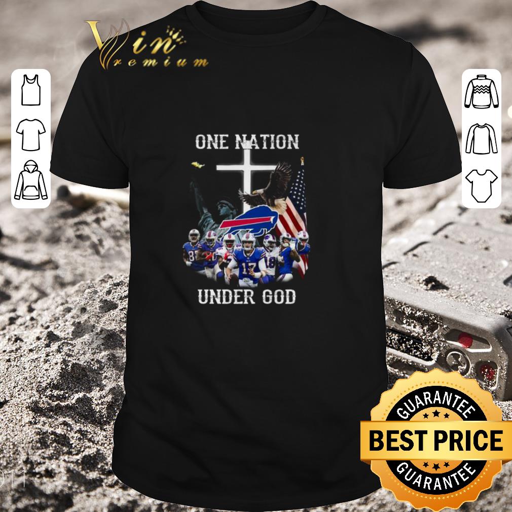 Official Buffalo Bills One Nation Under God American Flag shirt