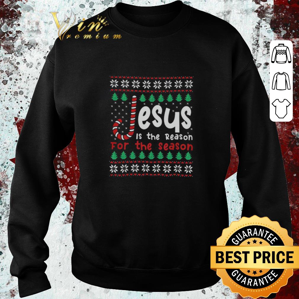 e01d1f81 official jesus is the reason for the season ugly christmas sweater shirt 4 - Official Jesus Is The Reason For The Season Ugly Christmas Sweater shirt