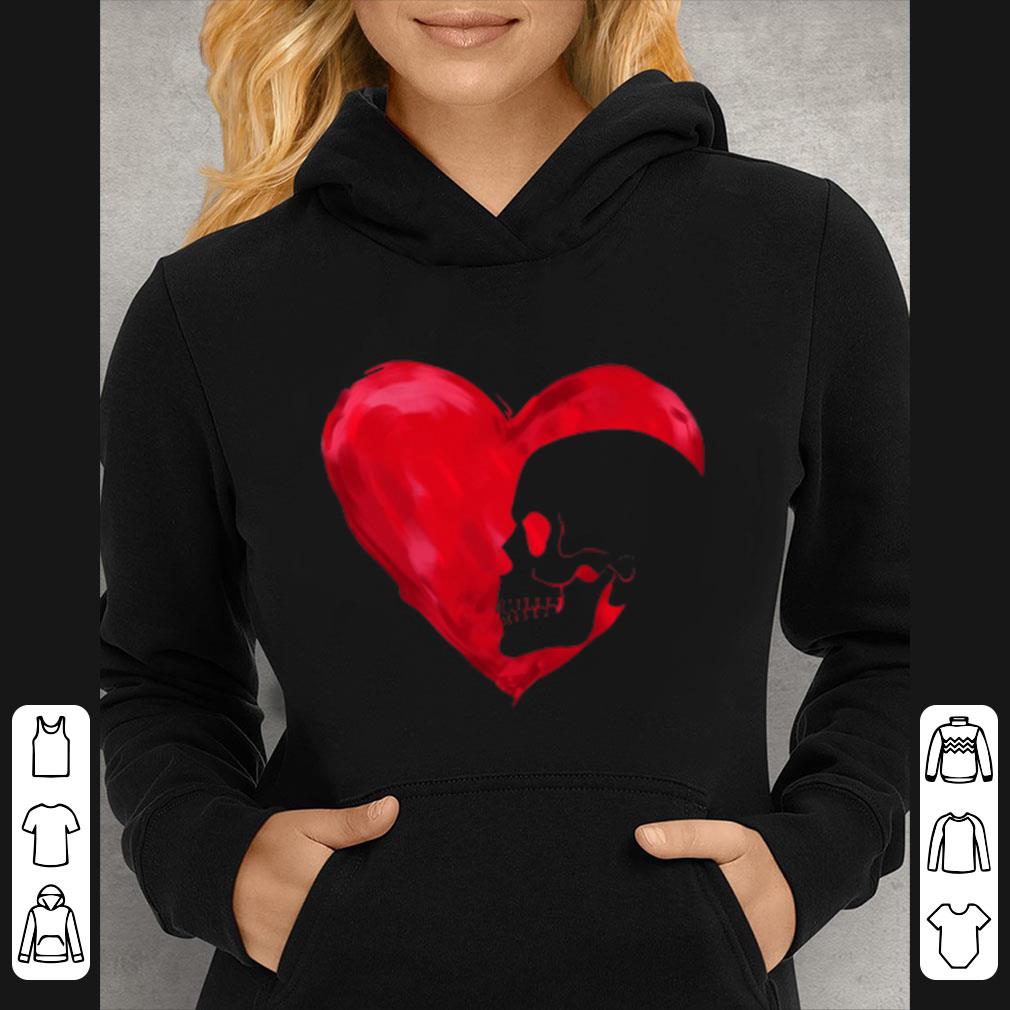 08af68ae original love skull red heart shirt 4 - Original Love Skull Red Heart shirt