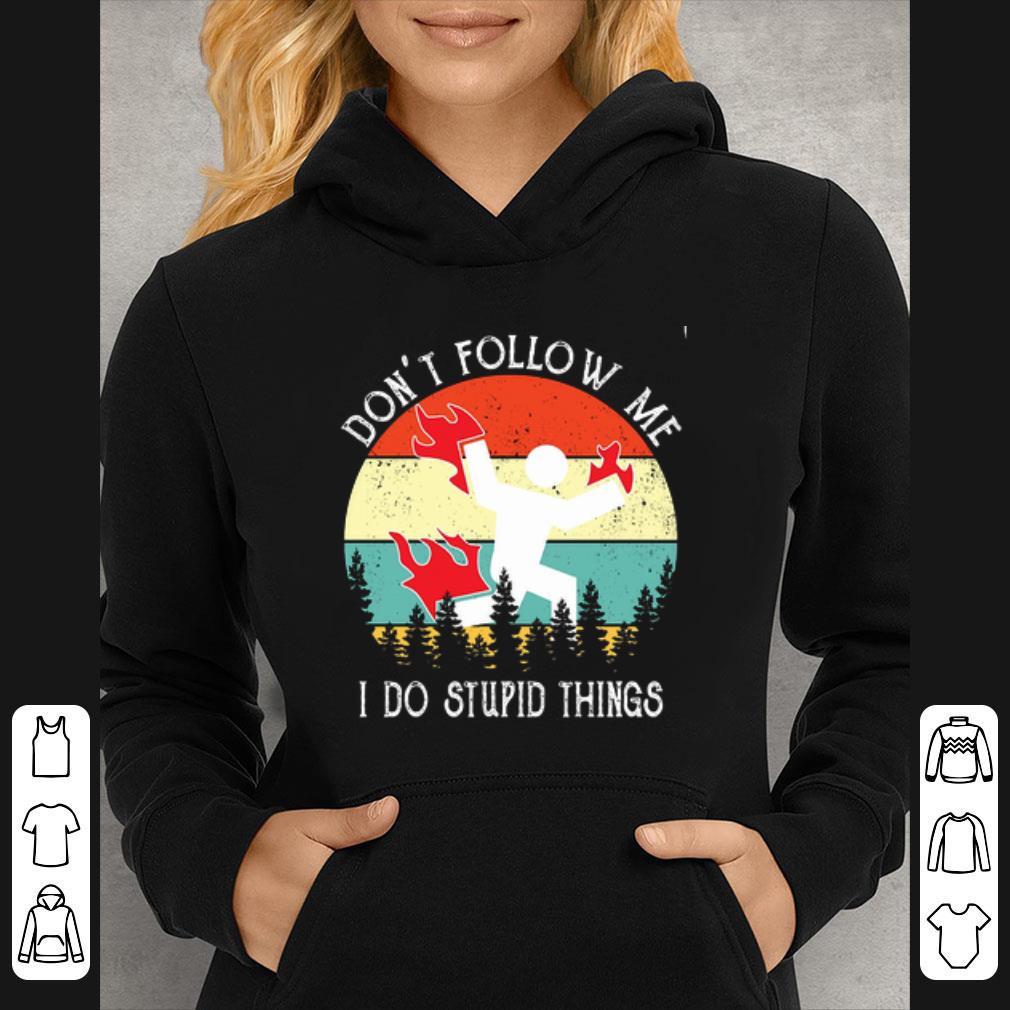 Hot Don't follow me i do stupid things vintage Australia forest shirt 14c607c5 hot don t follow me i do stupid things vintage australia forest shirt 4 - Hot Don't follow me i do stupid things vintage Australia forest shirt