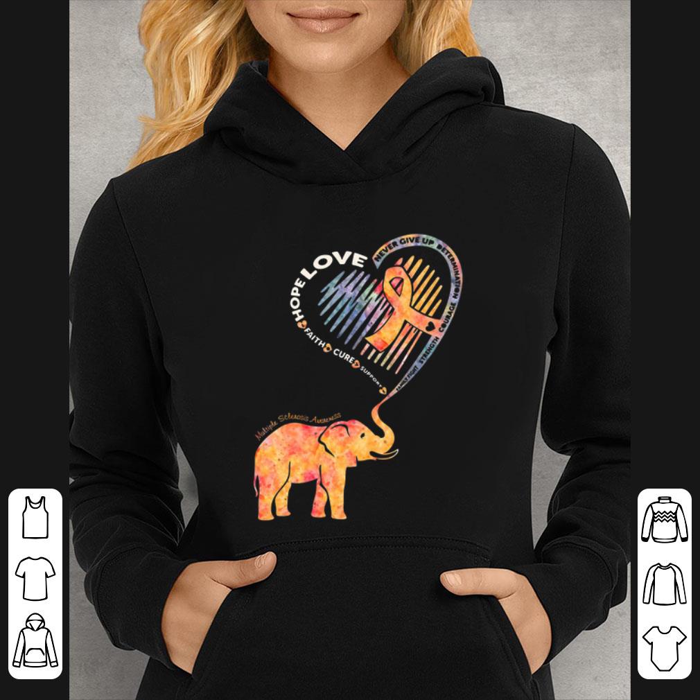Great Elephant Multiple Sclerosis Awareness hope love never give up shirt 2e9037a9 great elephant multiple sclerosis awareness hope love never give up shirt 4 - Great Elephant Multiple Sclerosis Awareness hope love never give up shirt