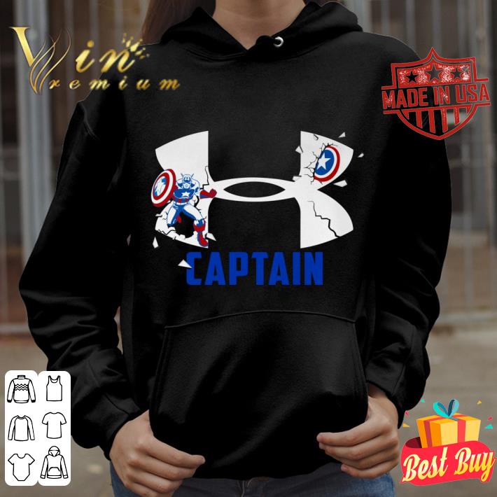 4238548e awesome captain america under armour logo shirt 4 - Awesome Captain America Under Armour Logo shirt