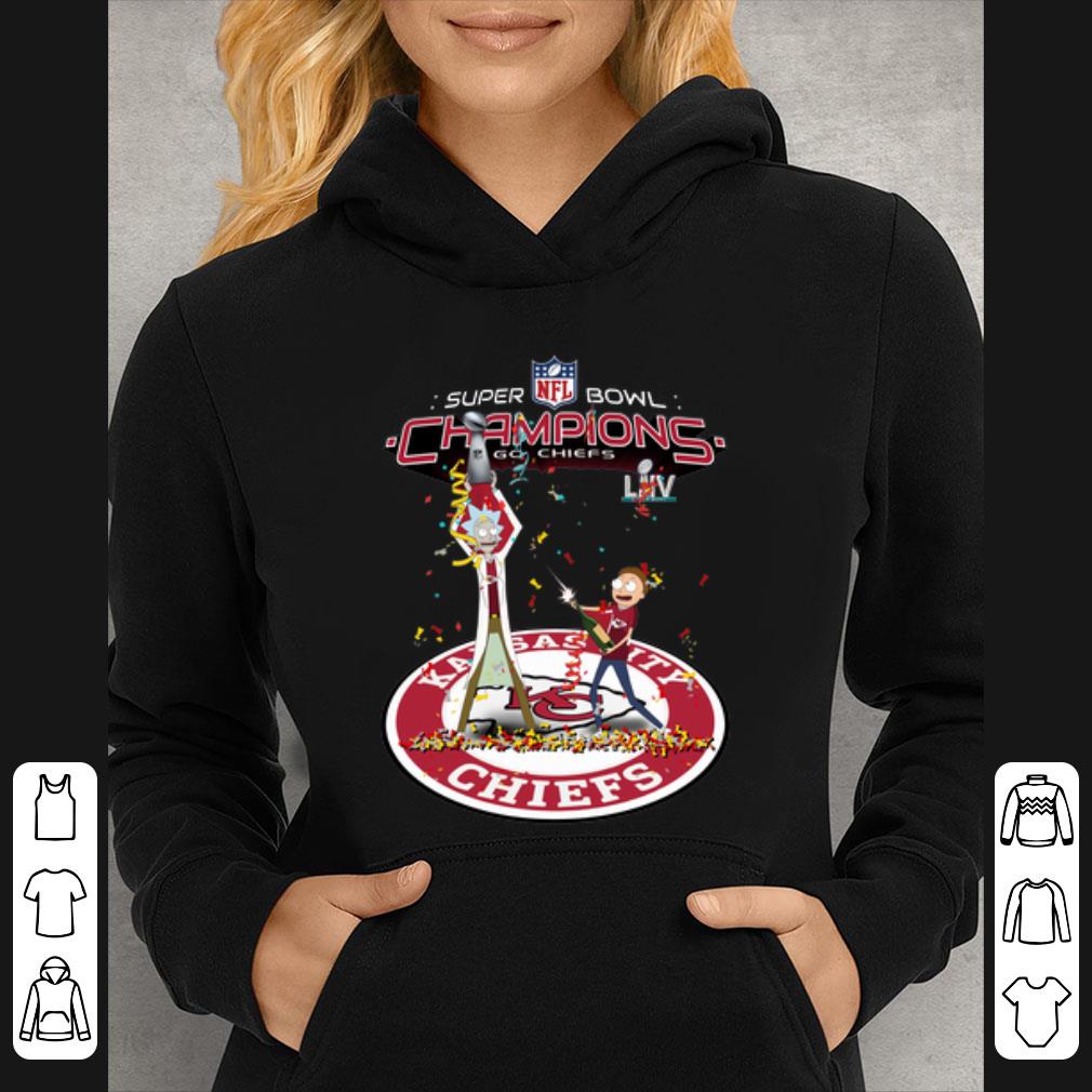 6b4ef55e awesome kansas city chiefs super bowl champions rick and morty shirt 4 - Awesome Kansas City Chiefs Super Bowl Champions Rick And Morty shirt