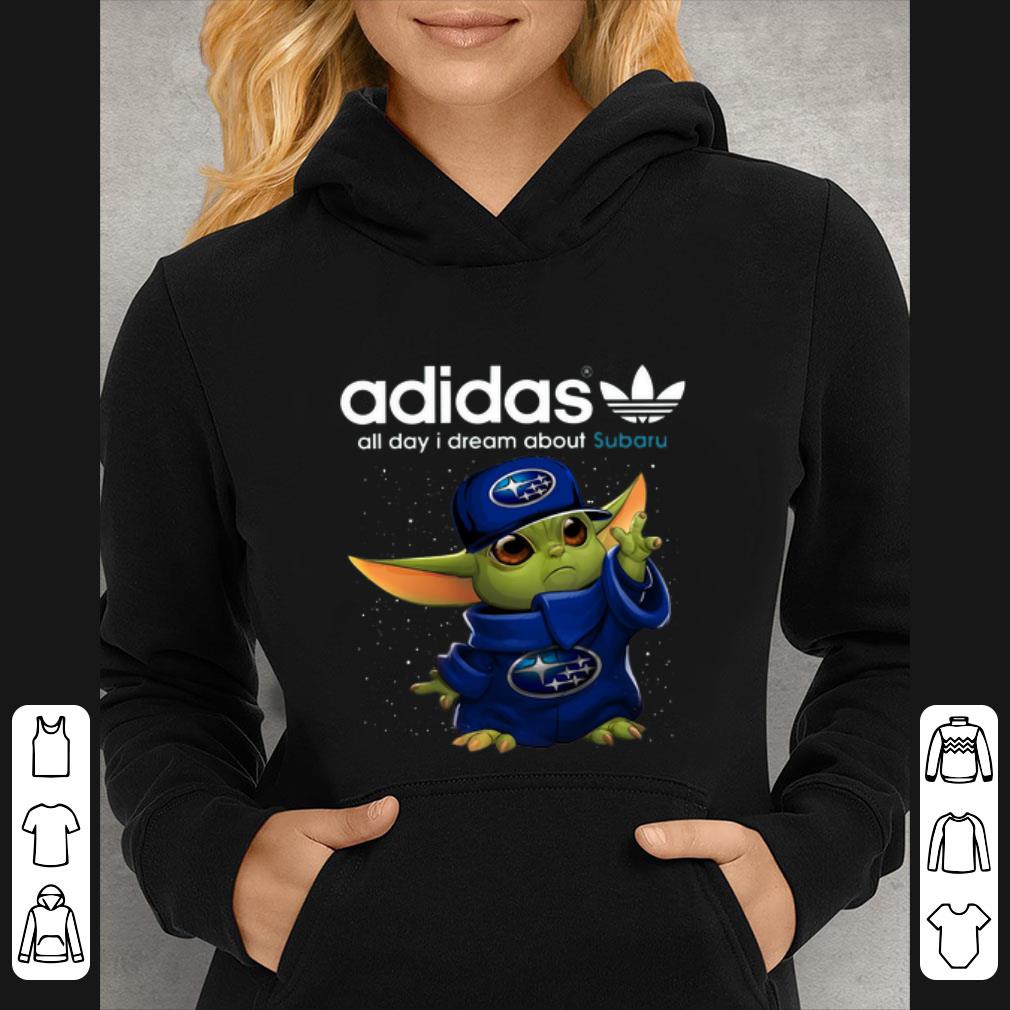 72177be8 awesome adidas all day i dream about subaru baby yoda shirt 4 - Awesome Adidas All Day I Dream About Subaru Baby Yoda shirt