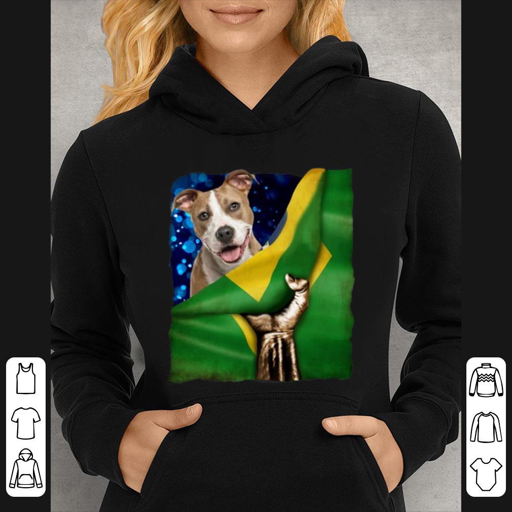 acb9a6f4 premium bandeira do brasil american staffordshire terrier shirt 4 - Premium Bandeira do Brasil American Staffordshire Terrier shirt