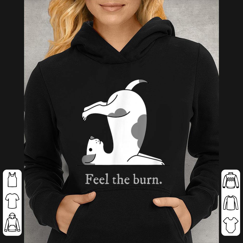 Official Yoga Dog Feel The Burn Dog Lovers shirt b5502848 official yoga dog feel the burn dog lovers shirt 4 - Official Yoga Dog Feel The Burn Dog Lovers shirt