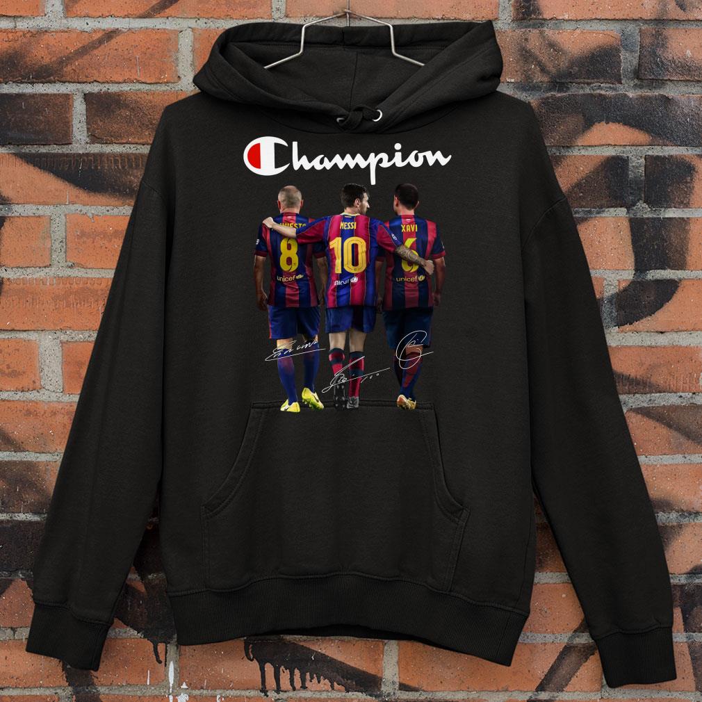 b838fa83 logo champion andrés iniesta lionel messi xavi signatures shirt 4 - Hot Logo Champion Andrés Iniesta Lionel Messi Xavi Signatures shirt