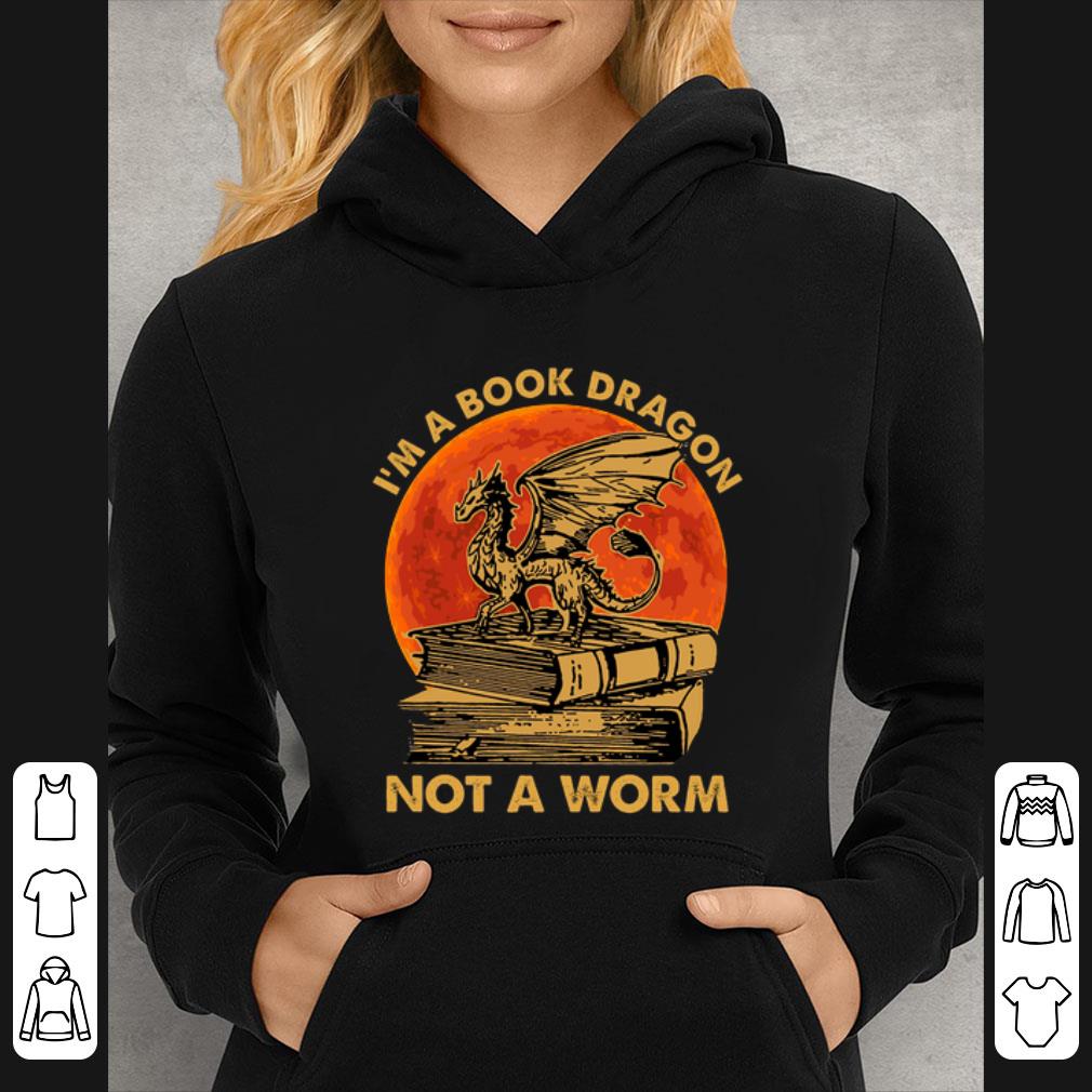 Official I'm a book dragon not a worm sunset shirt c00b8196 official i m a book dragon not a worm sunset shirt 4 - Official I'm a book dragon not a worm sunset shirt