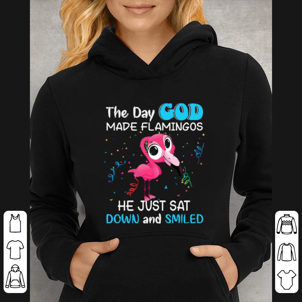 Top The day God made Flamingos he just sat down and smile shirt c3e6485e top the day god made flamingos he just sat down and smile shirt 4 - Top The day God made Flamingos he just sat down and smile shirt
