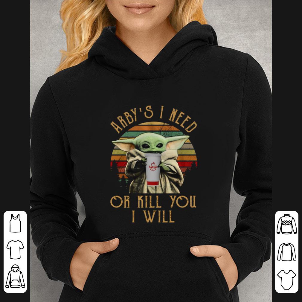 d363715a top baby yoda arby s i need or kill you i will vintage shirt 4 - Top Baby Yoda Arby’s I need or kill you I will vintage shirt