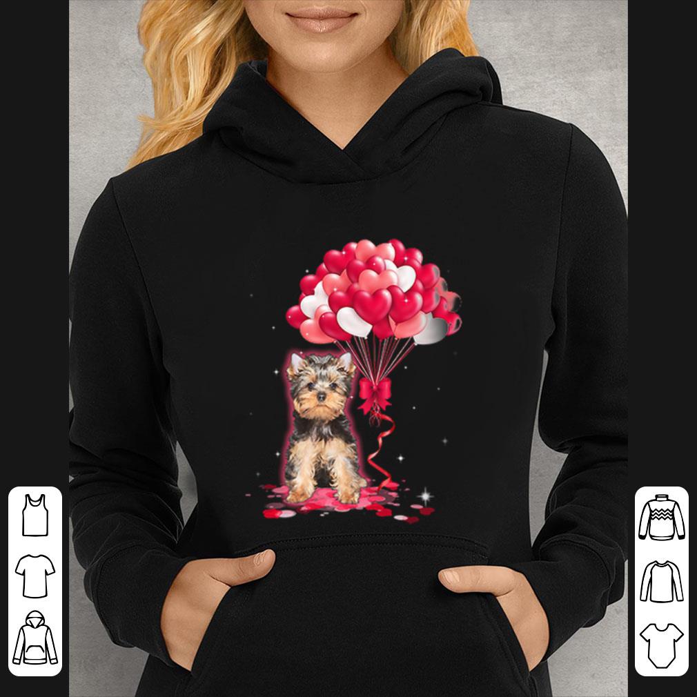 Official Yorkshire Terrier dog Love Balloons heart shirt ddd643fa official yorkshire terrier dog love balloons heart shirt 4 - Official Yorkshire Terrier dog Love Balloons heart shirt