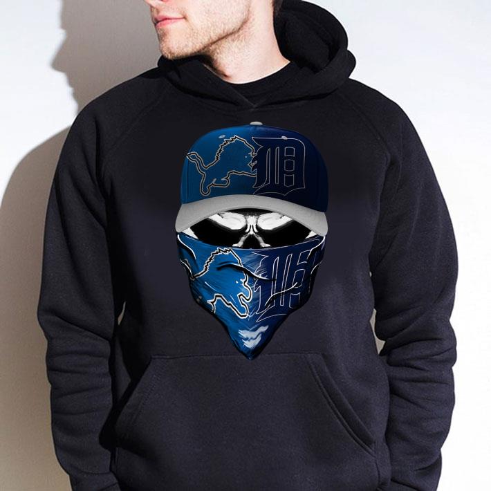 Funny Skull Detroit Lions and Detroit Tigers shirt e7f44f04 funny skull detroit lions and detroit tigers shirt 4 - Funny Skull Detroit Lions and Detroit Tigers shirt