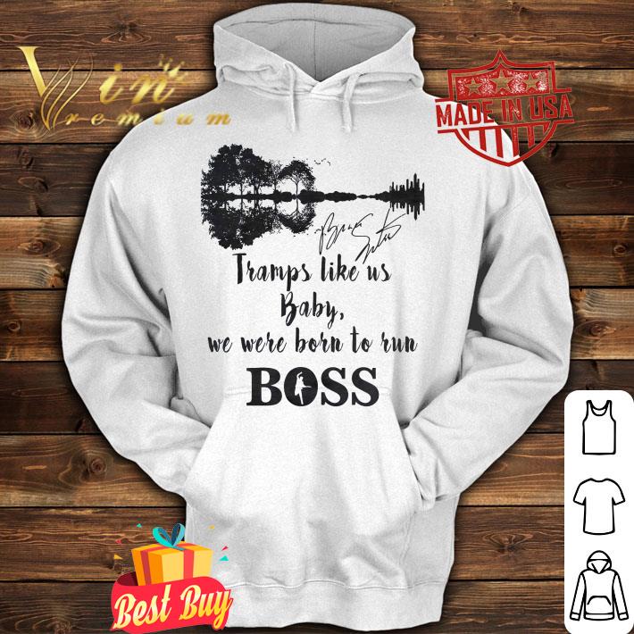 f6ad99bd guitar lake tramps like us baby we were born to run boss signature shirt 4 - Hot  Guitar Lake Tramps Like Us Baby We Were Born To Run Boss Signature shirt