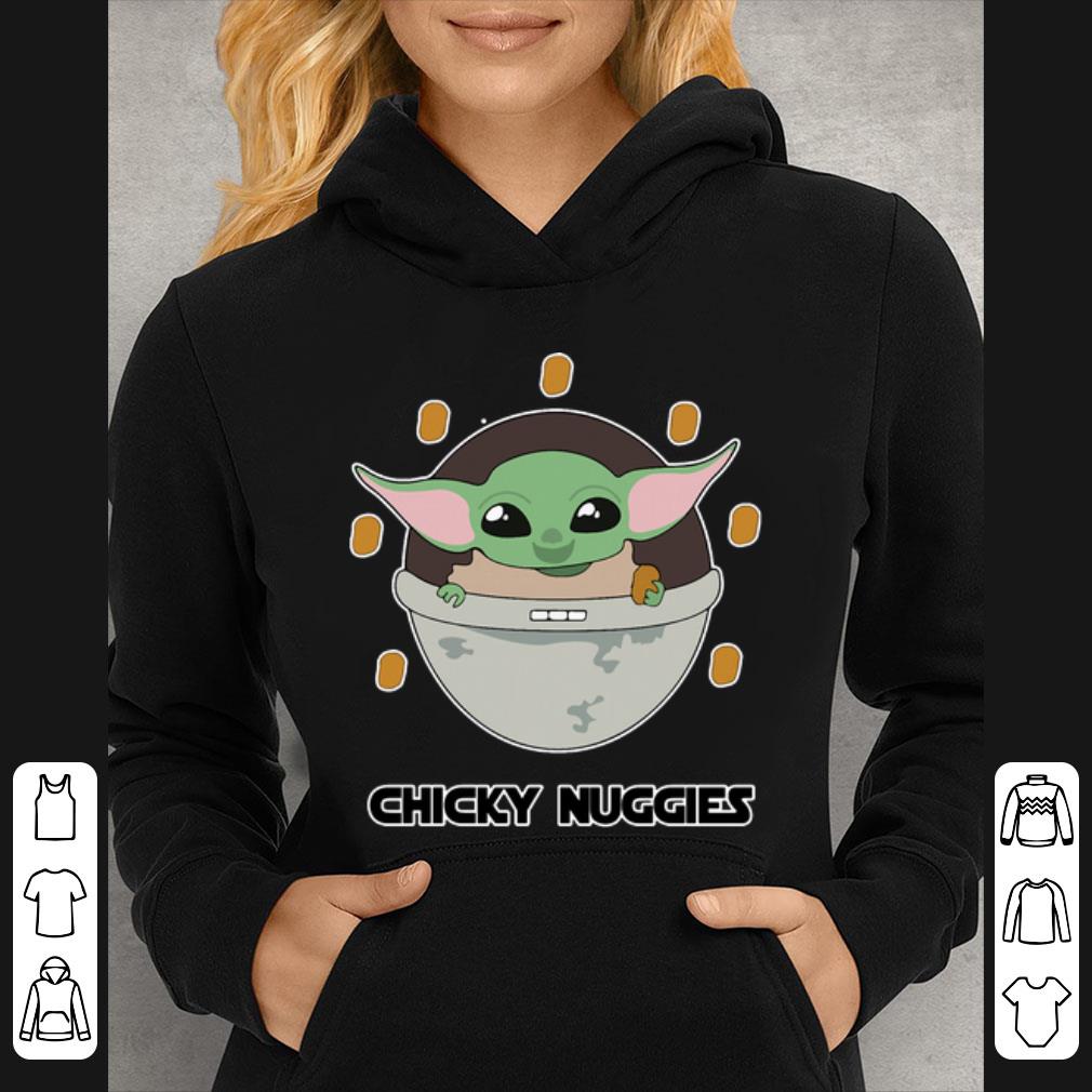 fa1d057e hot star wars baby yoda the mandalorian chicky nuggies shirt 4 - Hot Star Wars Baby Yoda The Mandalorian Chicky Nuggies shirt