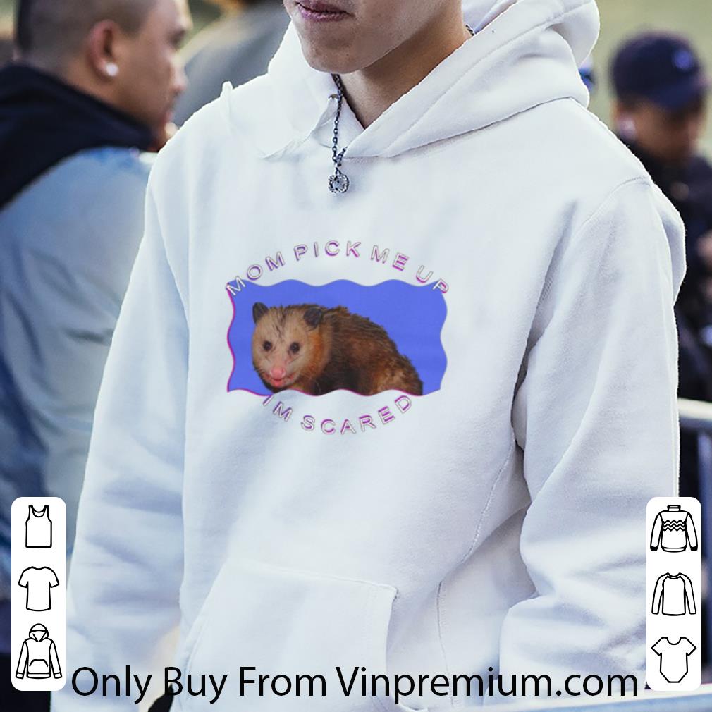 0aed0b82 pretty ferret mouse mom pick me up im scared shirt 4 - Pretty Ferret mouse mom pick me up im scared shirt