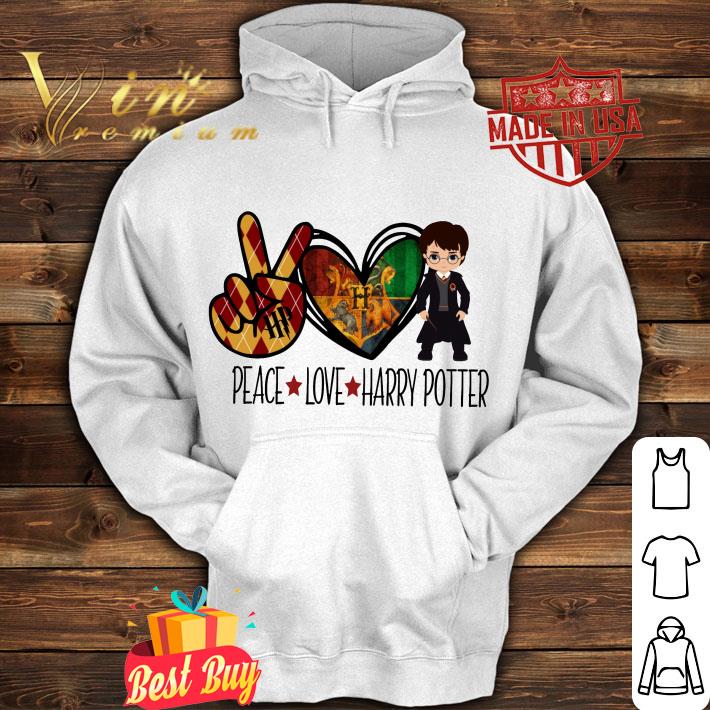 37fa883c st patrick s day peace love harry potter shirt 4 - Awesome St. Patrick's day Peace Love Harry Potter shirt