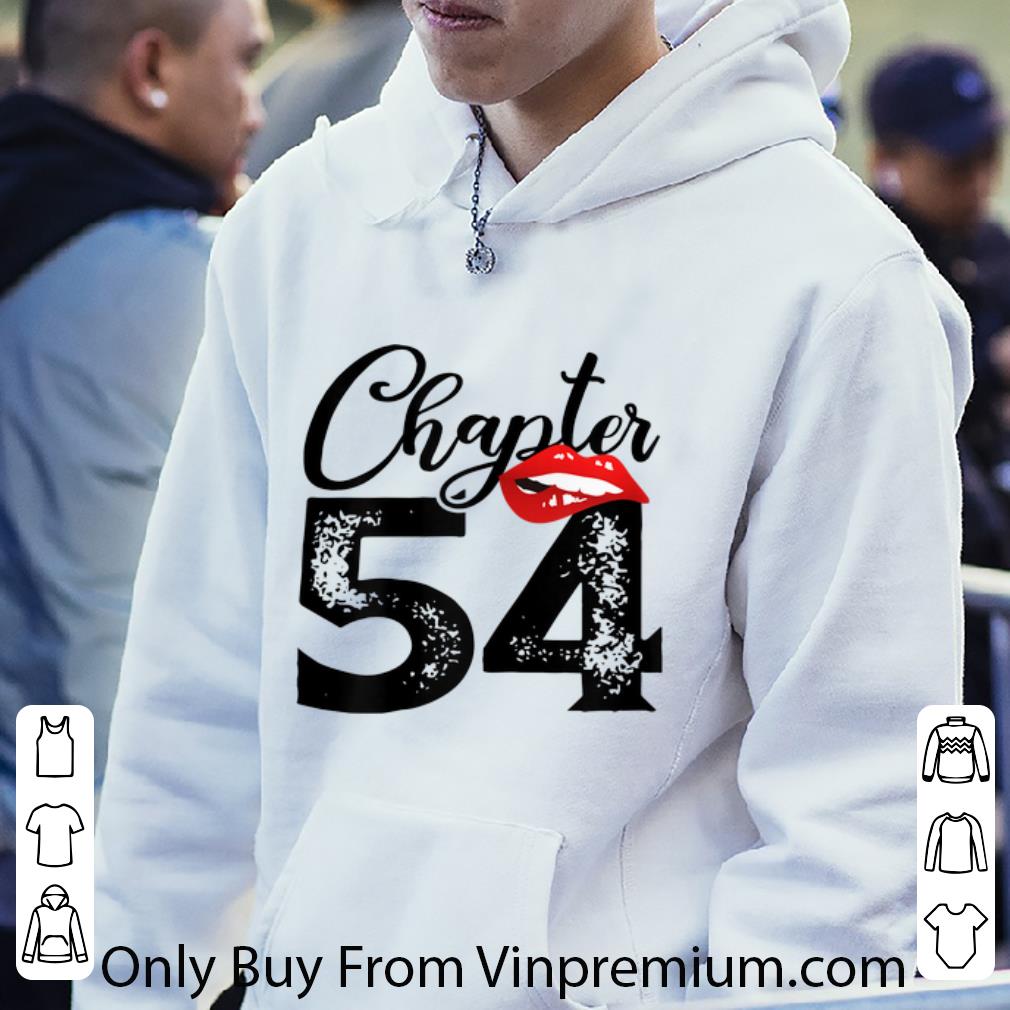 6df1fd29 official chapter 54 lips happy 54th birthday shirt 4 - Official Chapter 54 Lips Happy 54th Birthday shirt