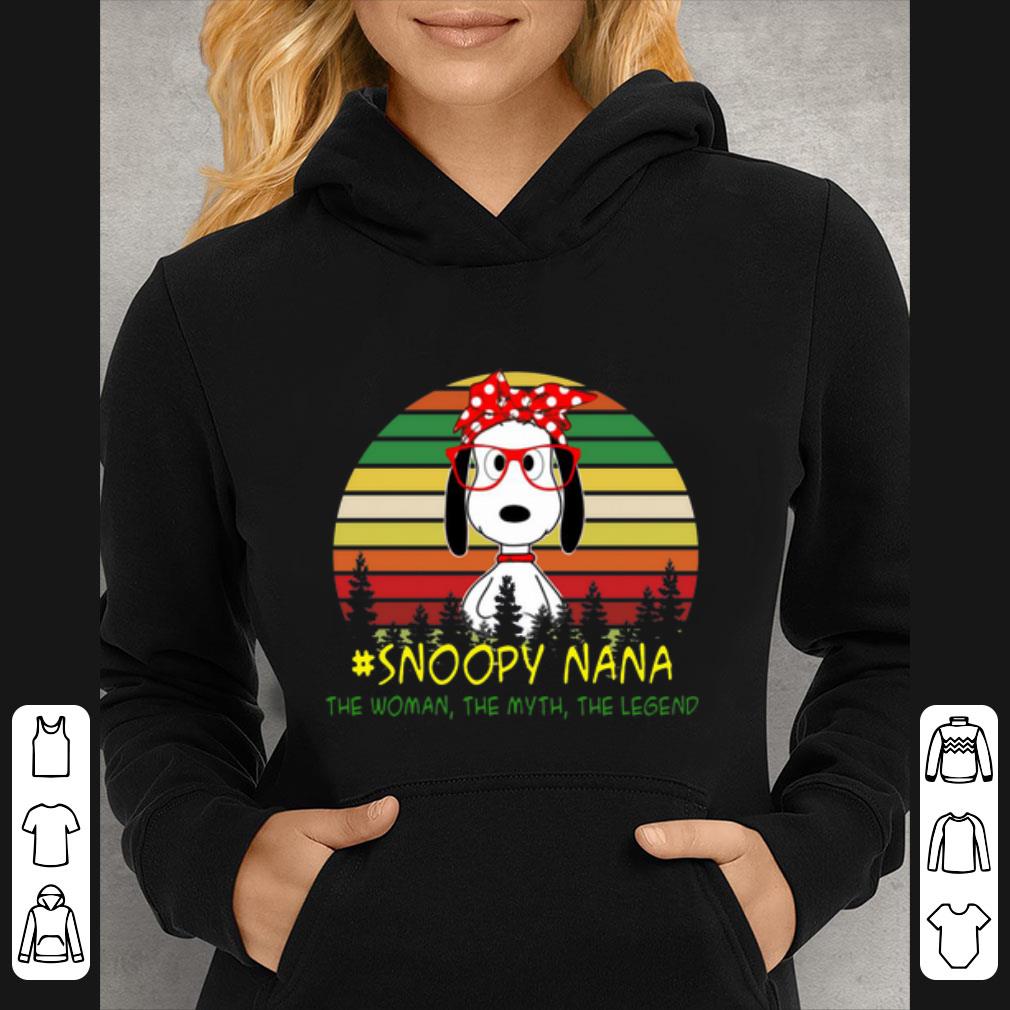 7a60a96e premium snoopy nana the woman the myth the legend shirt 4 - Premium Snoopy Nana The Woman The Myth The Legend shirt
