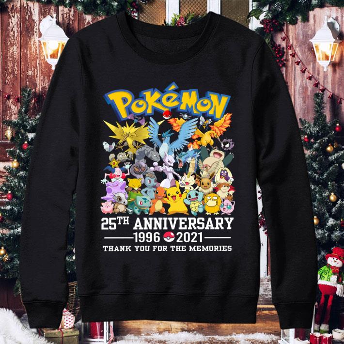 Hot Anime Pokemon 25th anniversary 1996-2021 thank you for the memories shirt 9ea643b8 anime pokemon 25th anniversary 1996 2021 thank you for the memories shirt 4 - Hot Anime Pokemon 25th anniversary 1996-2021 thank you for the memories shirt