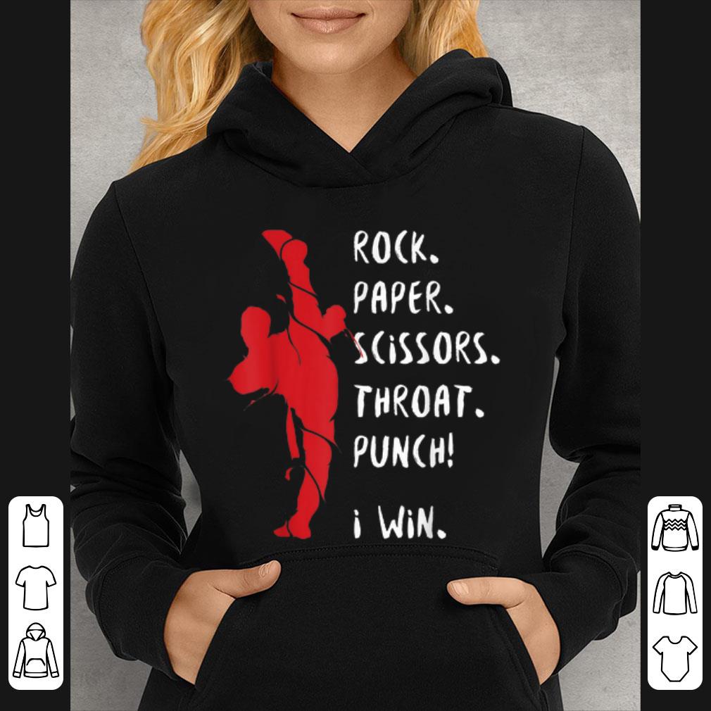 Awesome Karate MMA Rock Paper Scissors Throat Punch I Win shirt f92c5d4e awesome karate mma rock paper scissors throat punch i win shirt 4 - Awesome Karate MMA Rock Paper Scissors Throat Punch I Win shirt