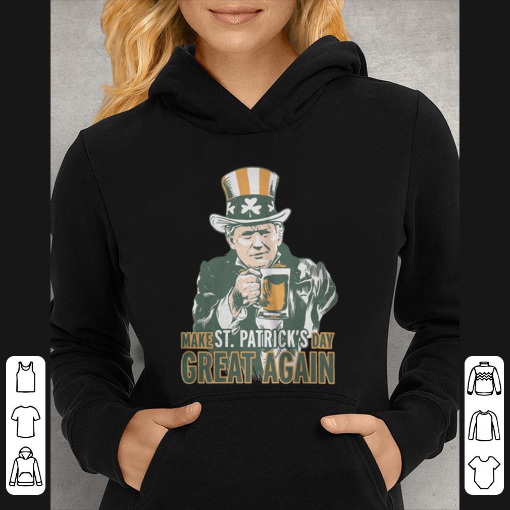 f4b856cf official trump make saint patrick s day great again shirt 4 - Official Trump Make Saint Patrick's Day Great Again shirt
