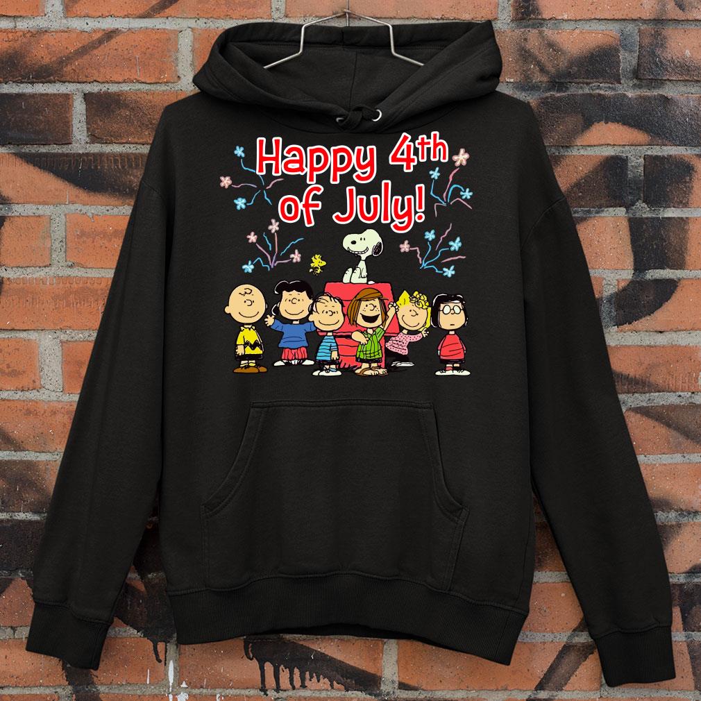 207640ef peanuts all character happy 4th of july shirt 4 - Premium Peanuts all character Happy 4th of july shirt