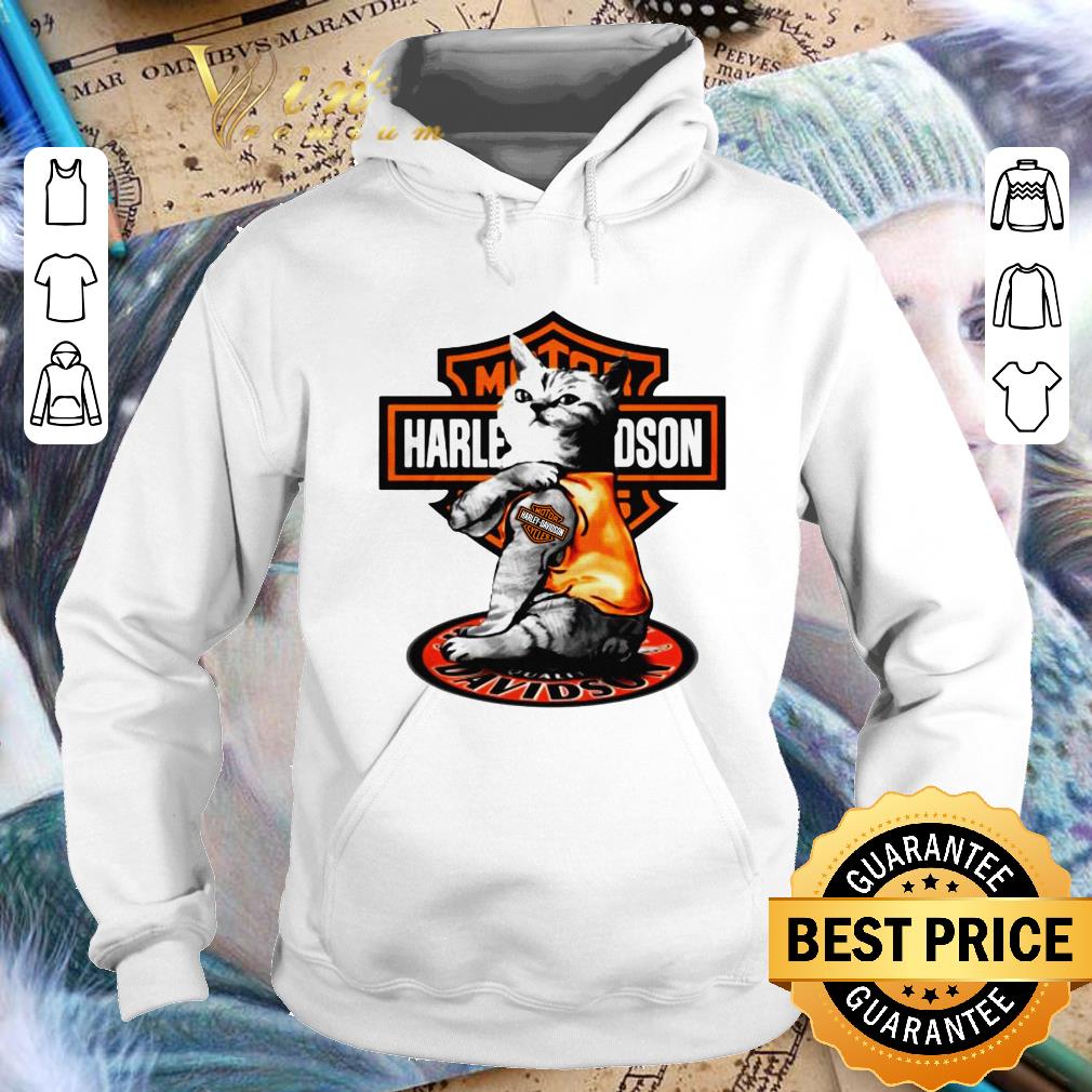39be30fc cat tattoo motor harley davidson cycles shirt 4 - Original Cat tattoo Motor Harley Davidson Cycles shirt