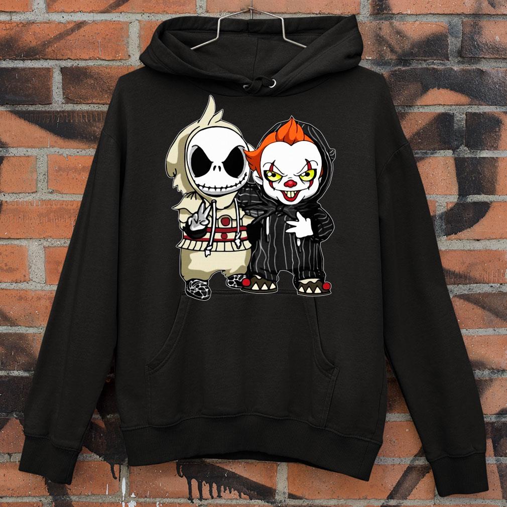 Best Baby Jack Skellington and Pennywise shirt 56b5522c baby jack skellington and pennywise shirt 4 - Best Baby Jack Skellington and Pennywise shirt