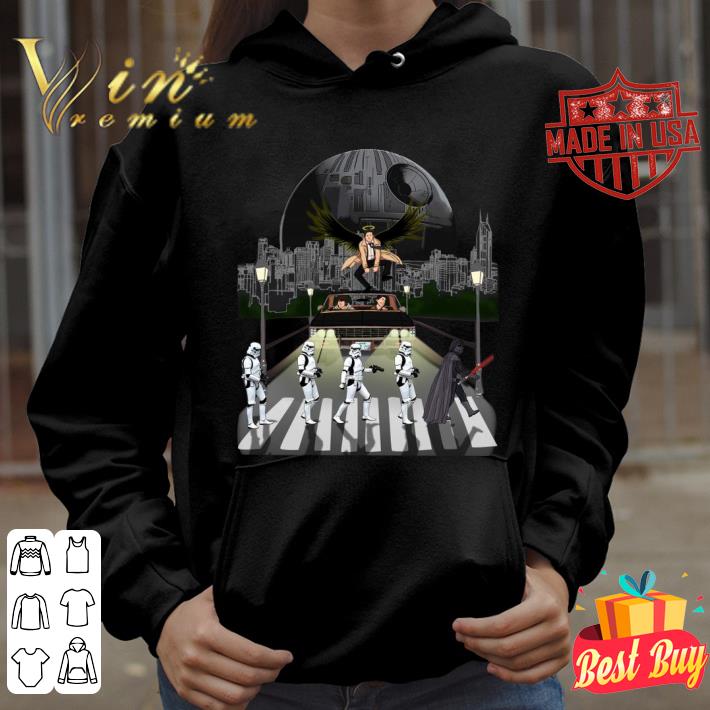 905b13f4 supernatural star wars abbey road mashup winchester carry on my wayward shirt 4 - Original Supernatural Star Wars Abbey Road Mashup Winchester Carry On My Wayward Shirt