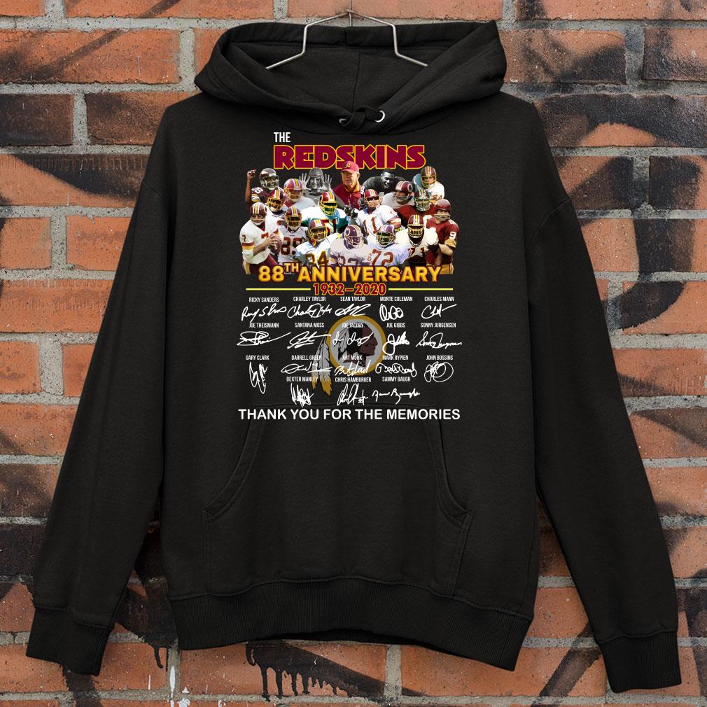 Premium The Washington Redskins 88th Anniversary 1932 2020 Thank You For The Memories Signatures shirt e4c8e5e4 the washington redskins 88th anniversary 1932 2020 thank you for the memories signatures shirt 4 - Premium The Washington Redskins 88th Anniversary 1932 2020 Thank You For The Memories Signatures shirt