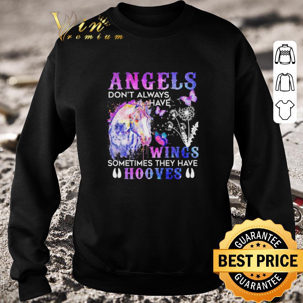 de89cb81 hot angels don t always have wings sometimes they have hooves shirt 4 - Hot Angels don’t always have wings sometimes they have hooves shirt