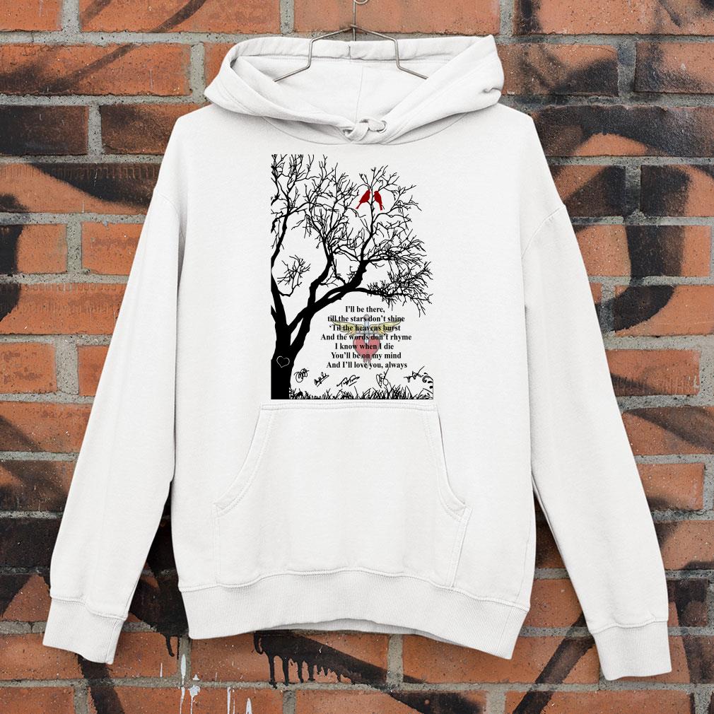 Best Bon Jovi Always Lyrics Tree shirt Bon Jovi Always Lyrics Tree shirt 4 - Best Bon Jovi Always Lyrics Tree shirt