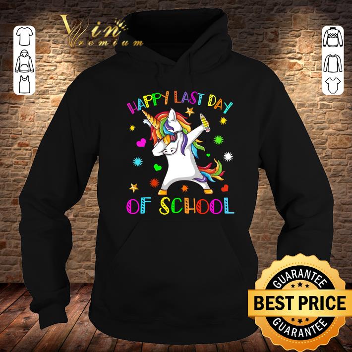 Best Happy Last Day of School Unicorn Dabbing shirt Happy Last Day of School Unicorn Dabbing shirt 4 - Best Happy Last Day of School Unicorn Dabbing shirt