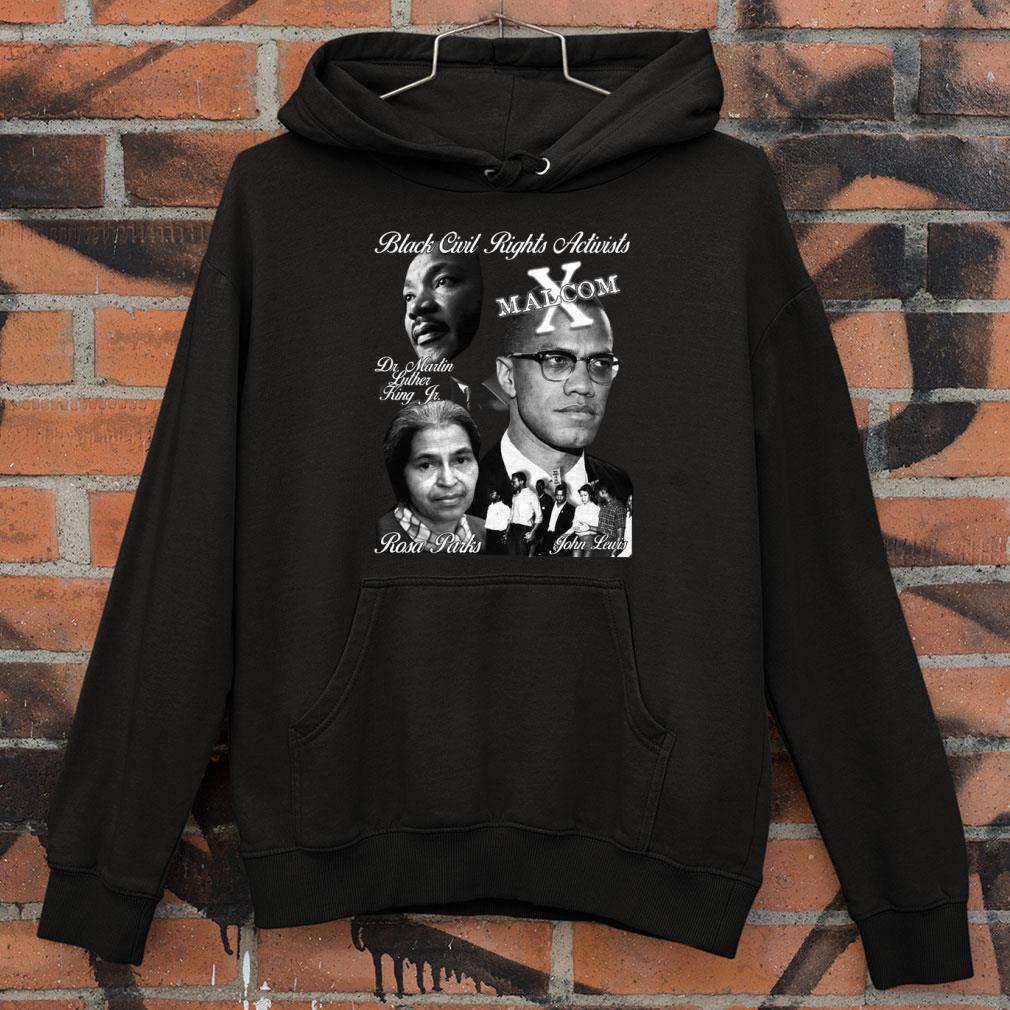 Original Black Civil Rights Leaders MLK Malcom X Rosa Parks John Lewis Vintage Style T-Shirt Black Civil Rights Leaders MLK Malcom X Rosa Parks John Lewis Vintage Style T Shirt 4 - Original Black Civil Rights Leaders MLK Malcom X Rosa Parks John Lewis Vintage Style T-Shirt