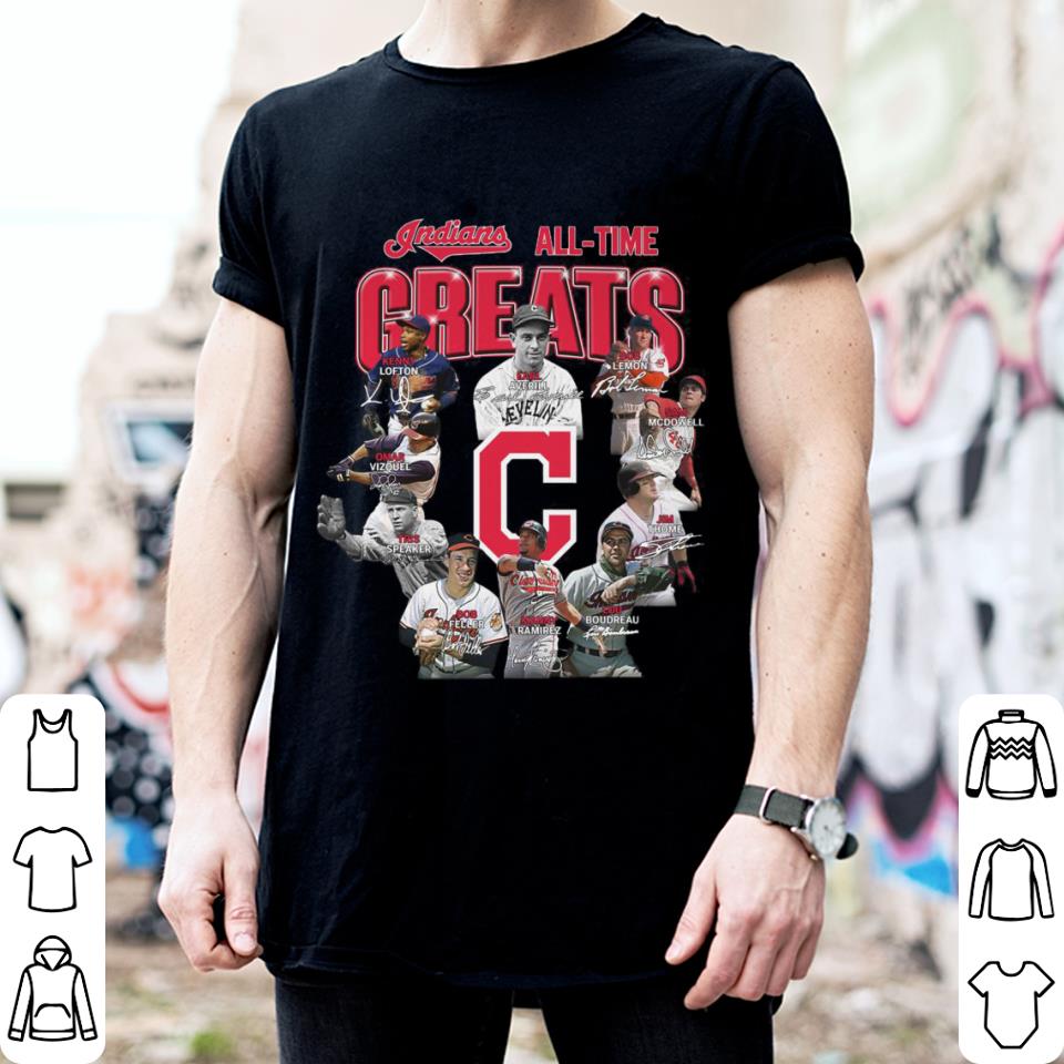 Official Cleveland Indians All-Time Legends Best Players Signatures Shirt Cleveland Indians All Time Legends Best Players Signatures Shirt 2 - Official Cleveland Indians All-Time Legends Best Players Signatures Shirt