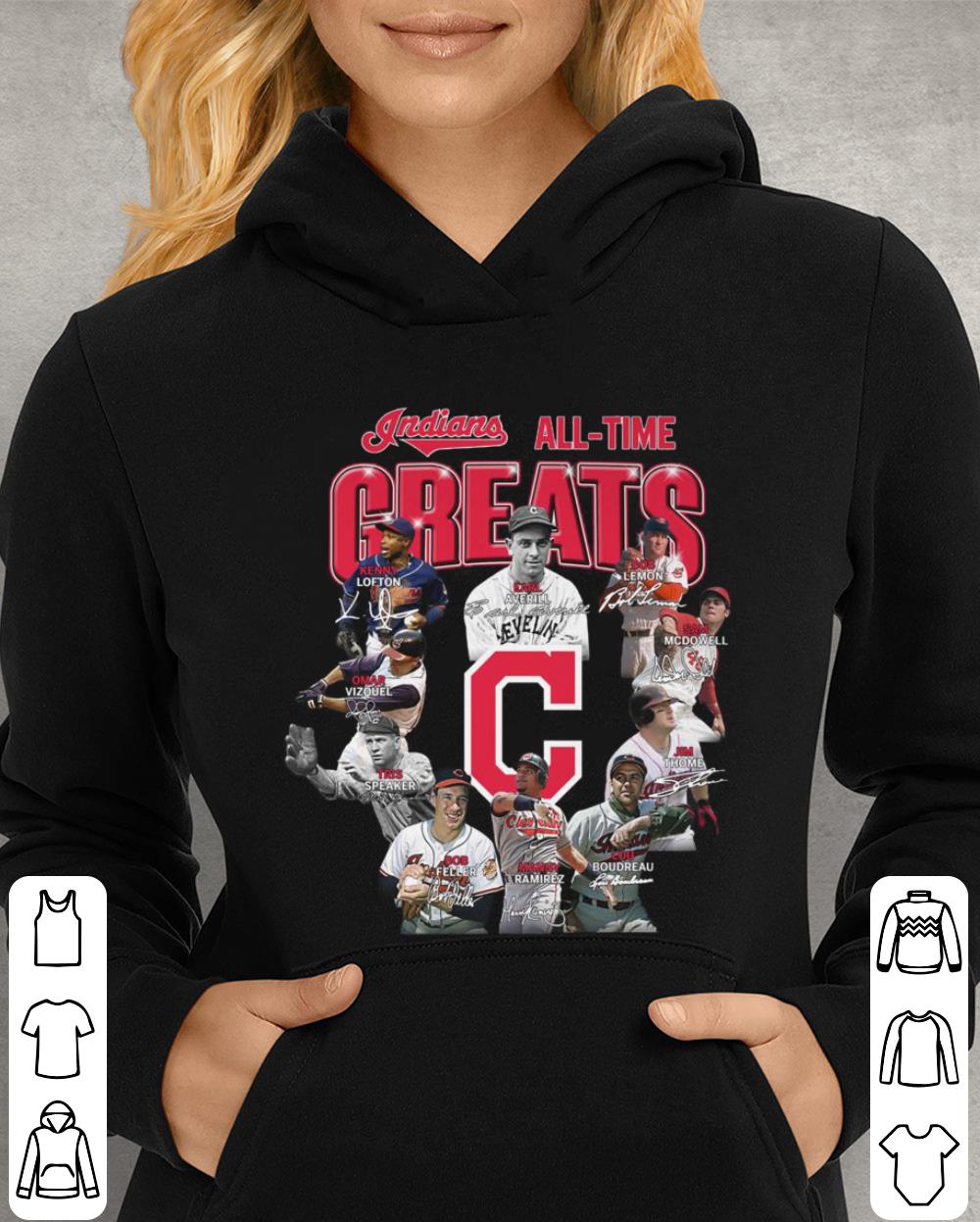 Official Cleveland Indians All-Time Legends Best Players Signatures Shirt Cleveland Indians All Time Legends Best Players Signatures Shirt 4 - Official Cleveland Indians All-Time Legends Best Players Signatures Shirt