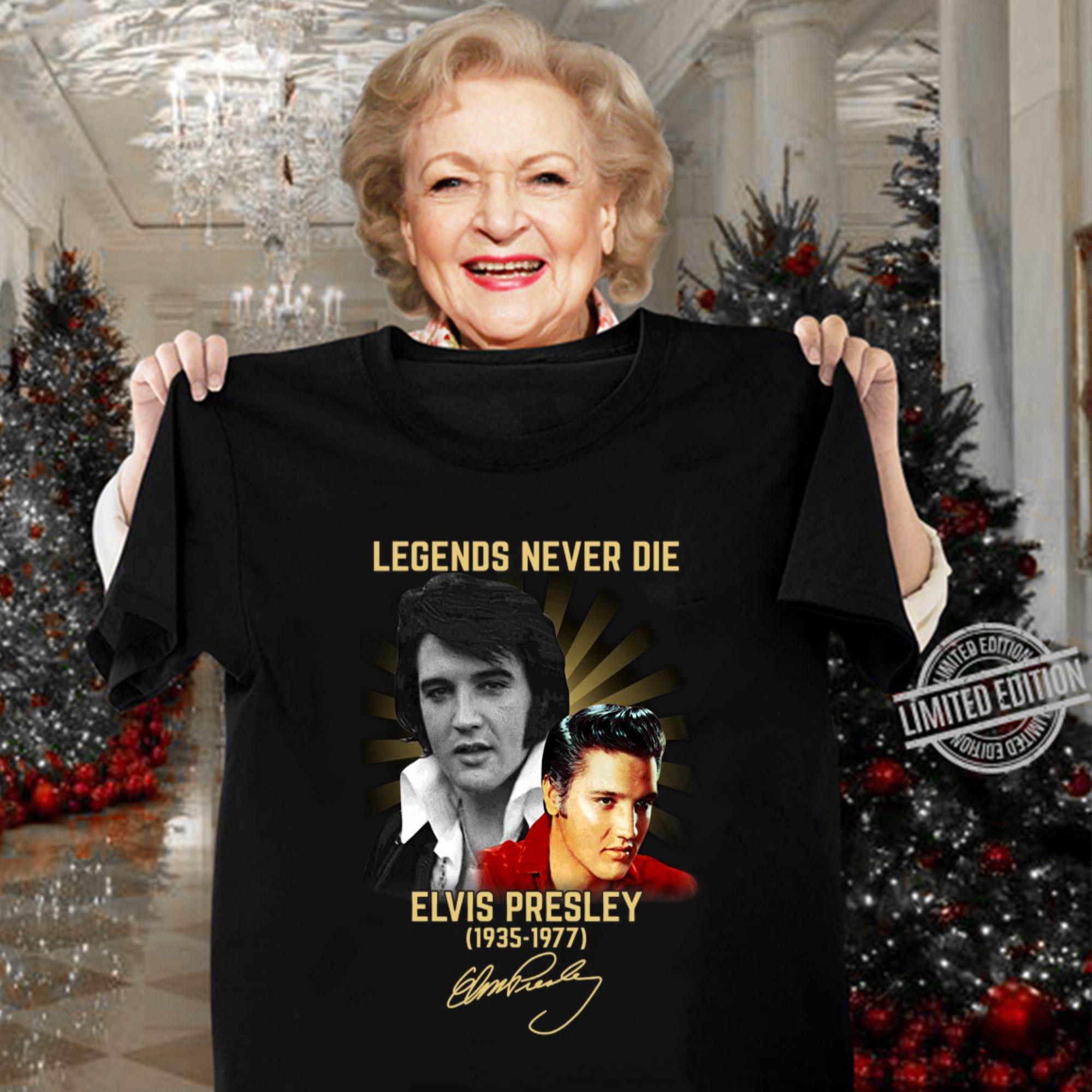 Premium Legends Never Die Elvis Presley King of Rock and Roll 1935-1977 Signature Shirt Legends Never Die Elvis Presley King of Rock and Roll 1935 1977 Signature Shirt 3 - Premium Legends Never Die Elvis Presley King of Rock and Roll 1935-1977 Signature Shirt