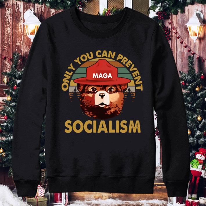 Only You Can Prevent Socialism MAGA Trump Bear Republican Vintage Sunset Shirt Only You Can Prevent Socialism MAGA Trump Bear Republican Vintage Sunset Shirt 4 - Only You Can Prevent Socialism MAGA Trump Bear Republican Vintage Sunset Shirt