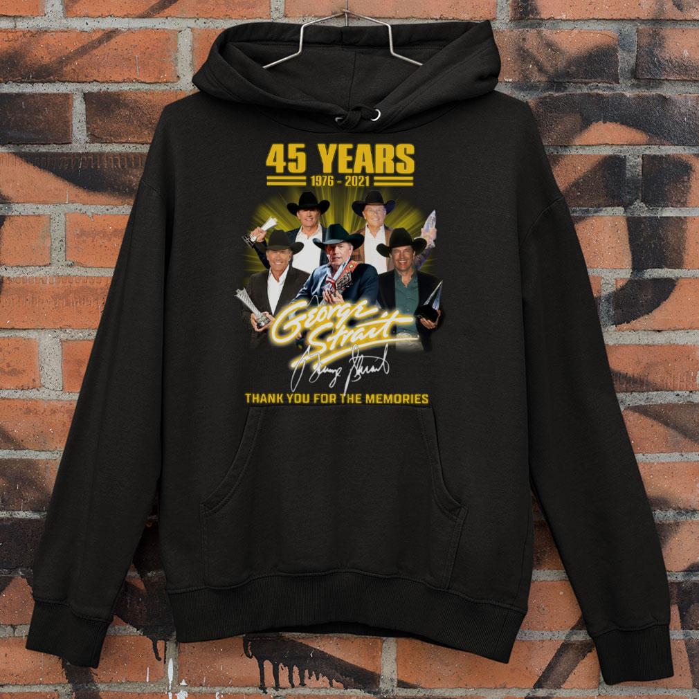 Awesome 2021 George Strait 45 years Signature Thank Memories Shirt 2021 George Strait 45 years Signature Thank Memories Shirt 4 - Awesome 2021 George Strait 45 years Signature Thank Memories Shirt